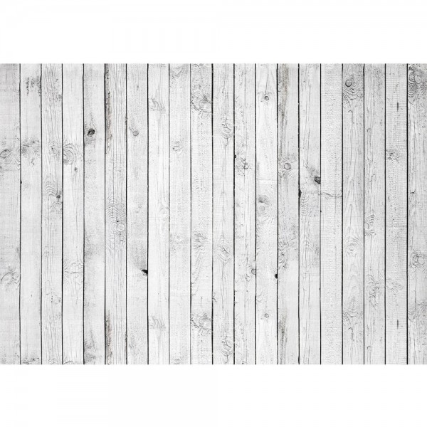 Fototapete White painted Wooden Wall Holz Tapete Holzoptik Holzwand Holzpaneel weißes Holz weiß | no. 85