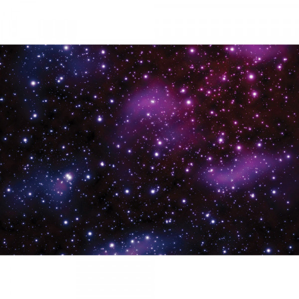 Fototapete Sternenhimmel Tapete Galaxy Sterne Weltraum lila | no. 499