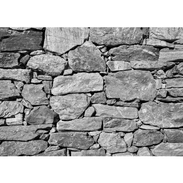 Fototapete Black and White Stone Wall Steinwand Tapete Steinmauer Steine Steinwand Steinoptik 3D pink | no. 8