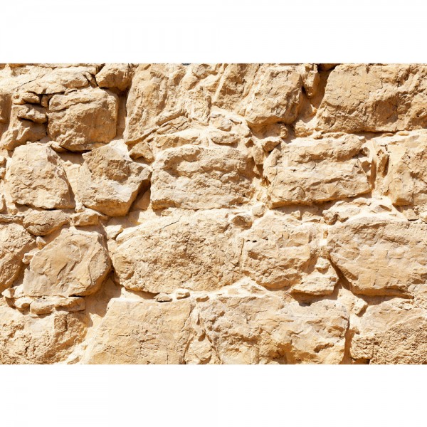 Fototapete Rock Stone Wall Steinwand Tapete Steinwand Steinoptik Stein Steine Wand Wall beige | no. 25